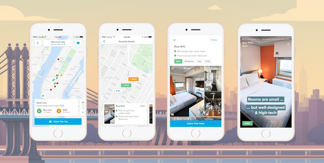 Les hôtels débarquent sur Hopper Hopper