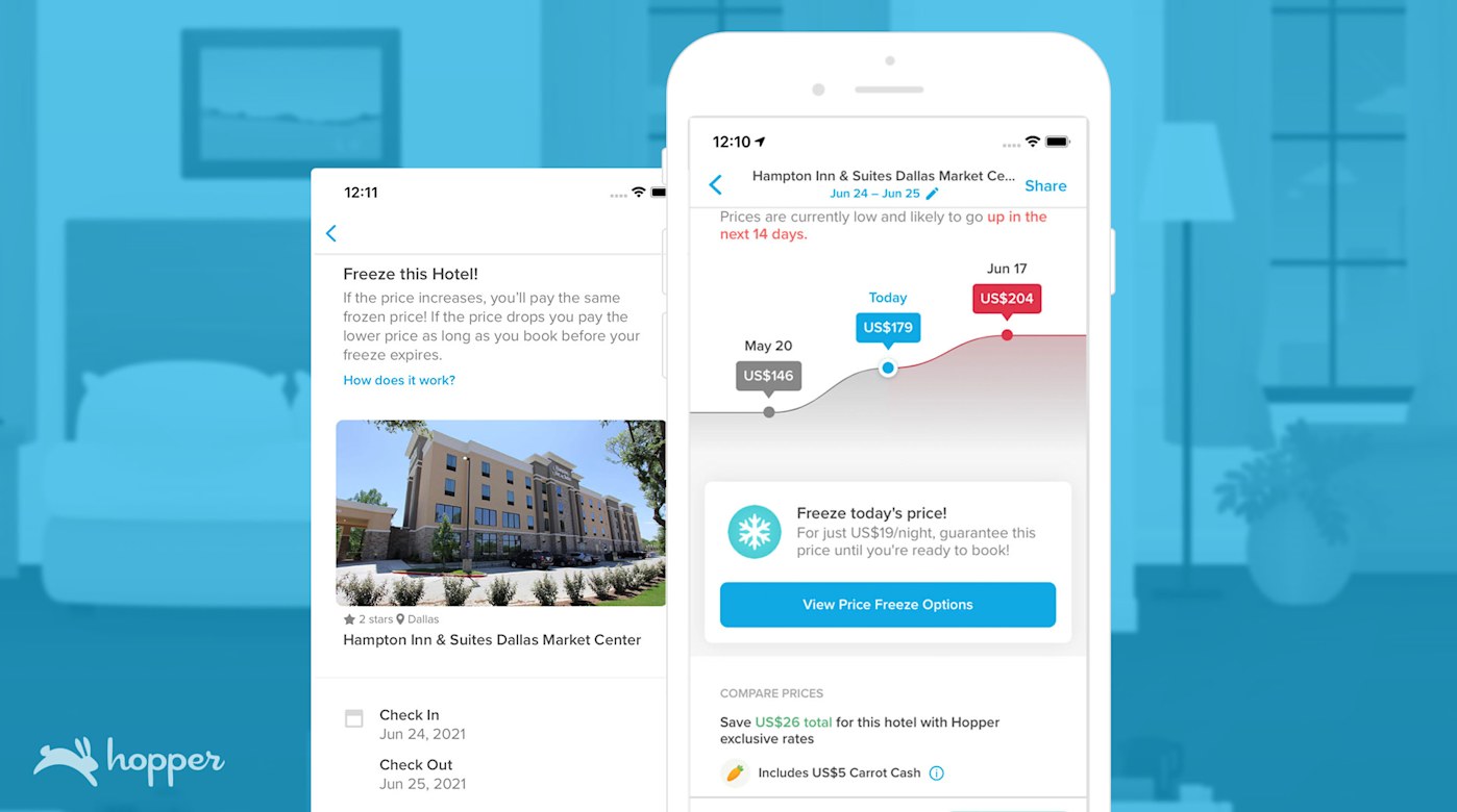 Hopper Announces Price Freeze for Hotels to Help Summer Travelers Lock