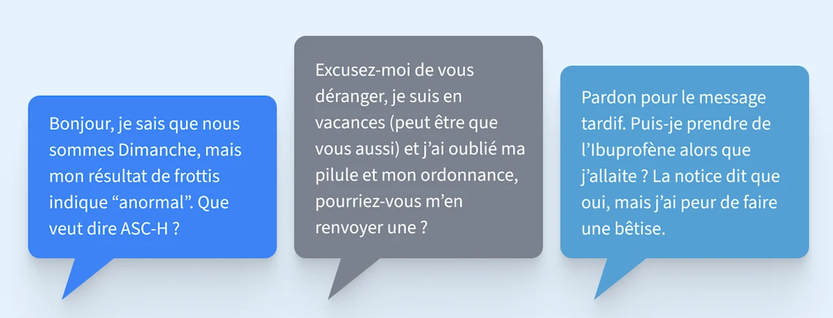 exemple SMS