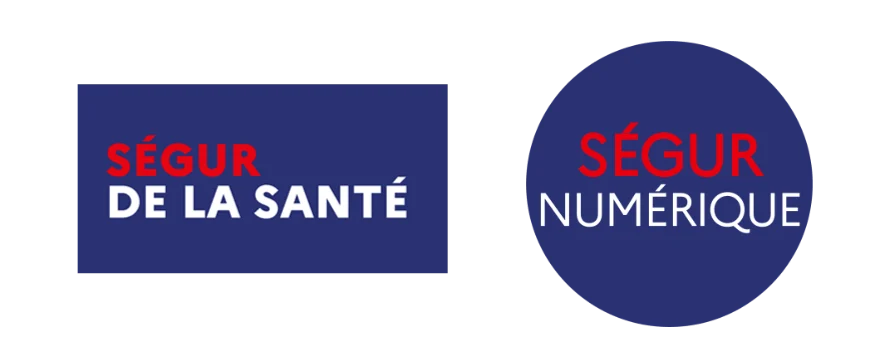 Logos Ségur Numérique et Ségur Santé