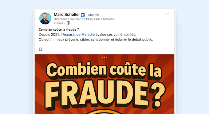 Marc Scholler sur Linkedin