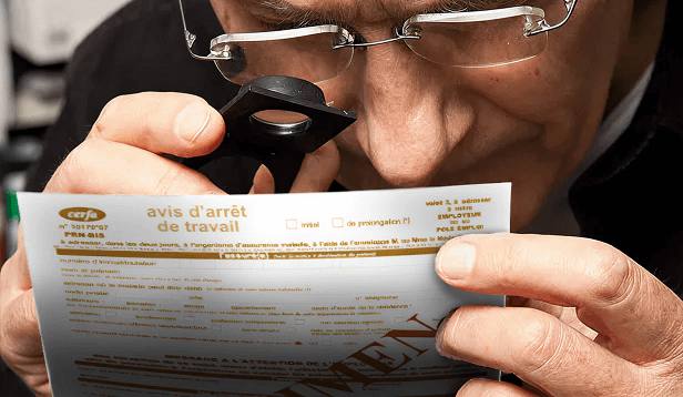 Falsification d'arrêt de travail