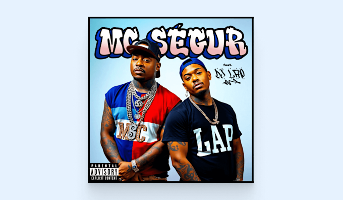 Couverture parodique de RAP de Mc Ségur feat DJ LAP