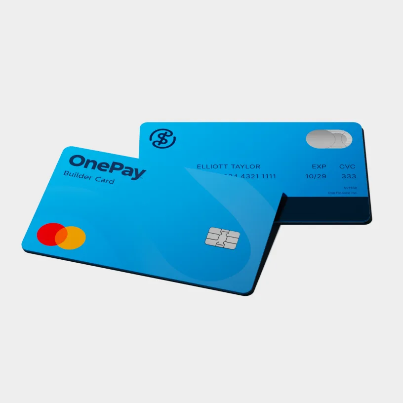 Debit card section.