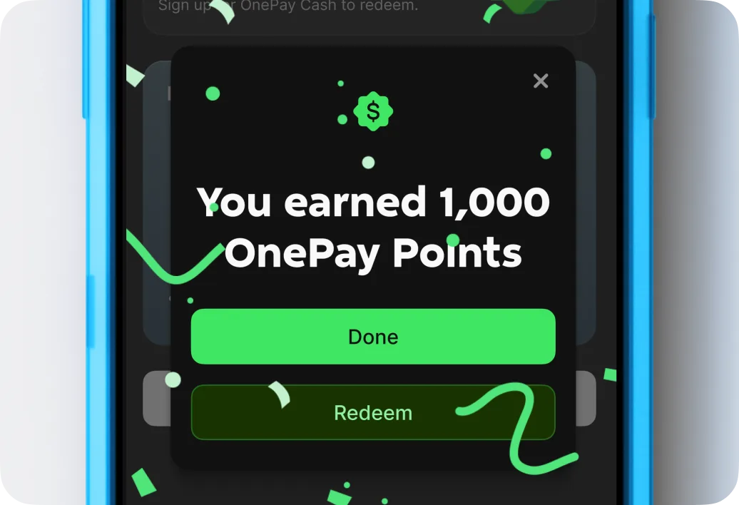 OnePay Wallet | Digital wallet that offers rewards at Walmart