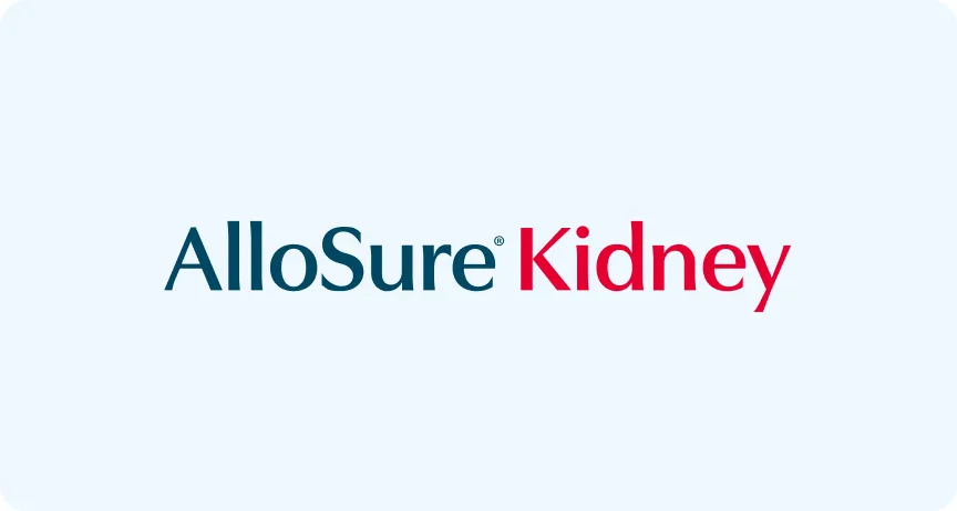 AlloSure Kidney thumbnail - blue