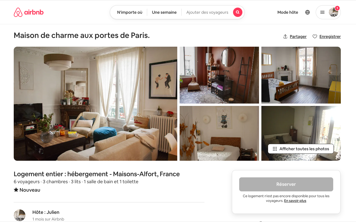 Airbnb illustration - Hoterie