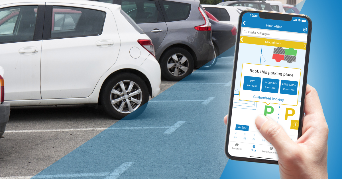 Book a parking space with FlexWhere
