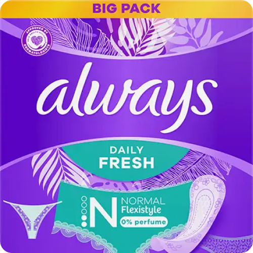 Always Slipeinlage Daily Fresh Normal ohne Duft