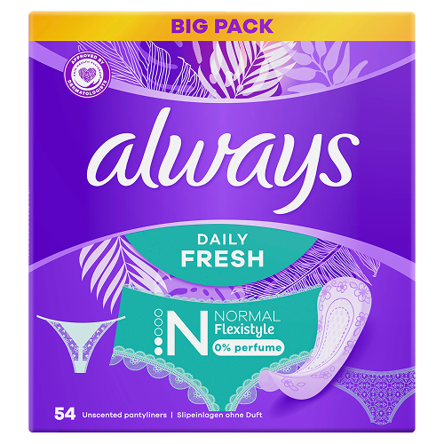 Always Slipeinlage Daily Fresh Normal ohne Duft