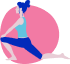 Mach ein bisschen Sport und Dehnübungen