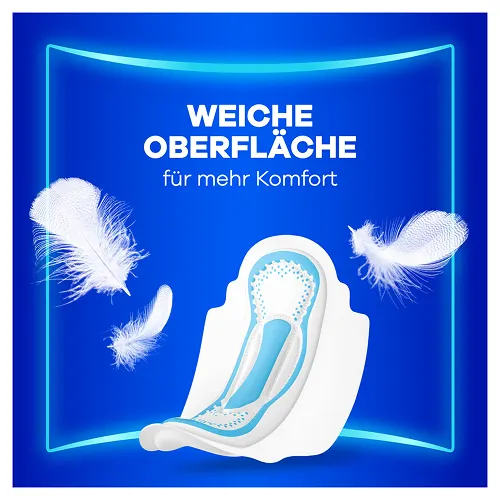 Always Maxi Long hat eine weiche Oberfläche für mehr Komfort.