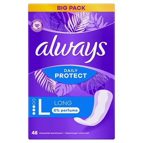 Always Slipeinlage Daily Protect Lang ohne Duft