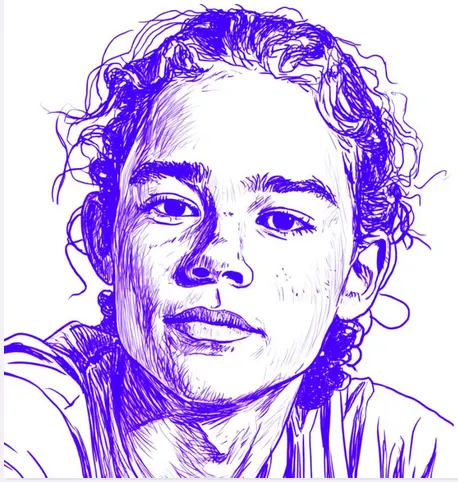Illustrated persona showing Jaylen's long road to trust at Katherine High School