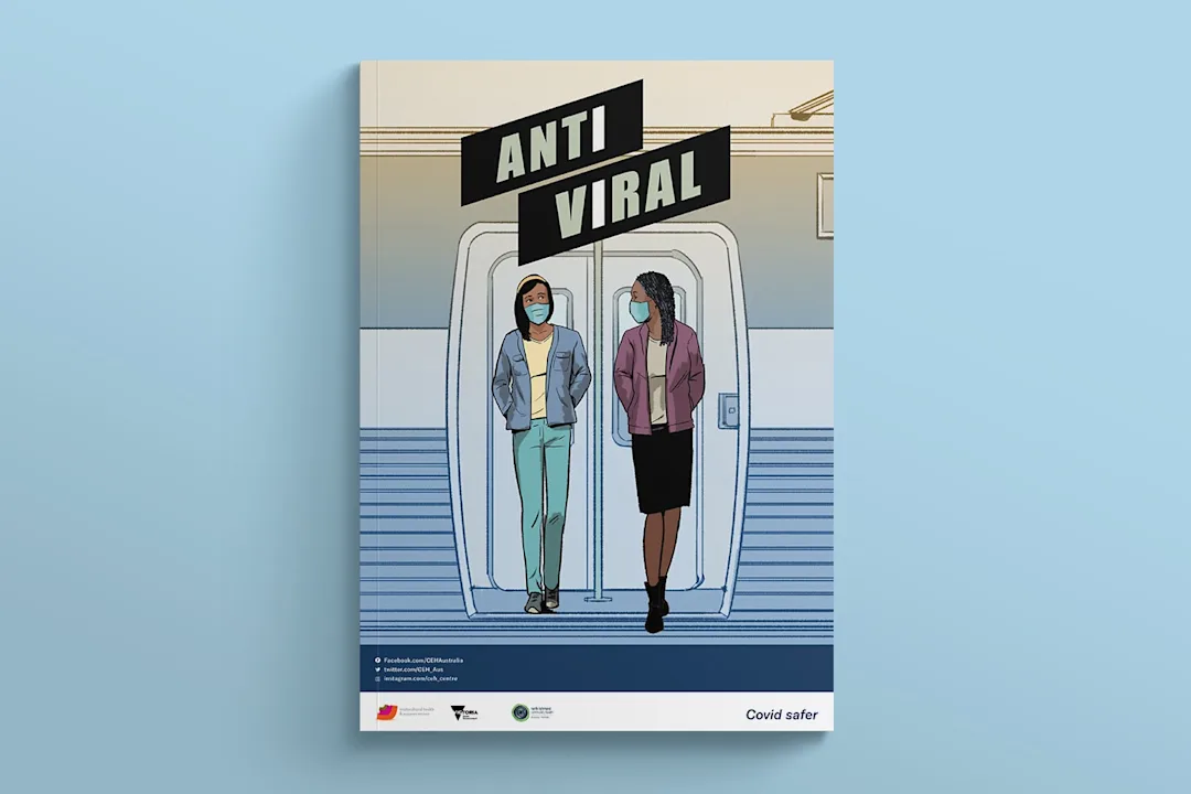 The cover of CEH comic boo, Anti-Viral