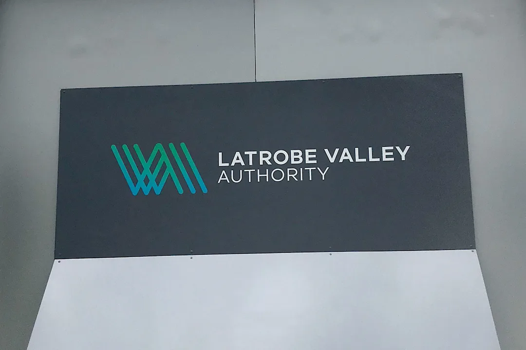 Photo of Latrobe Valley Authority logo.