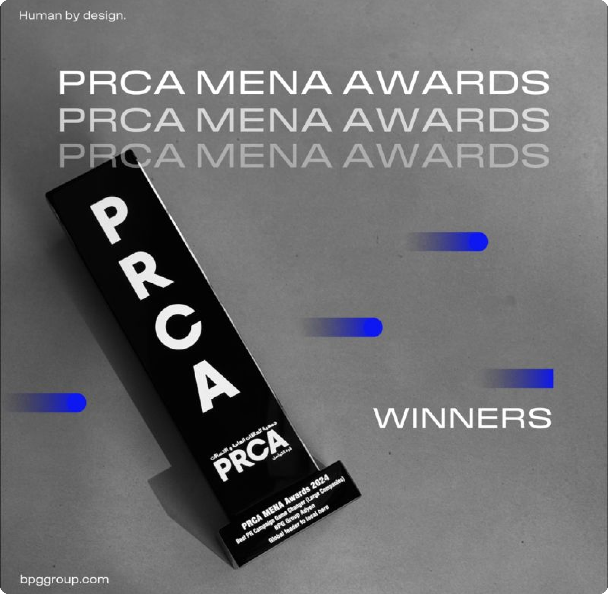 PRCA MENA Award winners