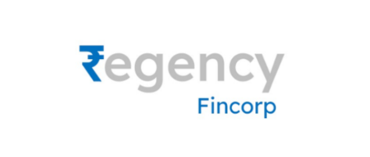 Regency Fincorp logo displayed on a white background. logo
