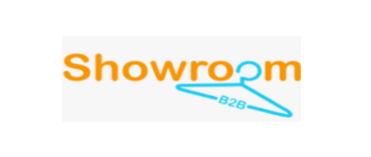 Showroom logo, a simple white hanger design. logo