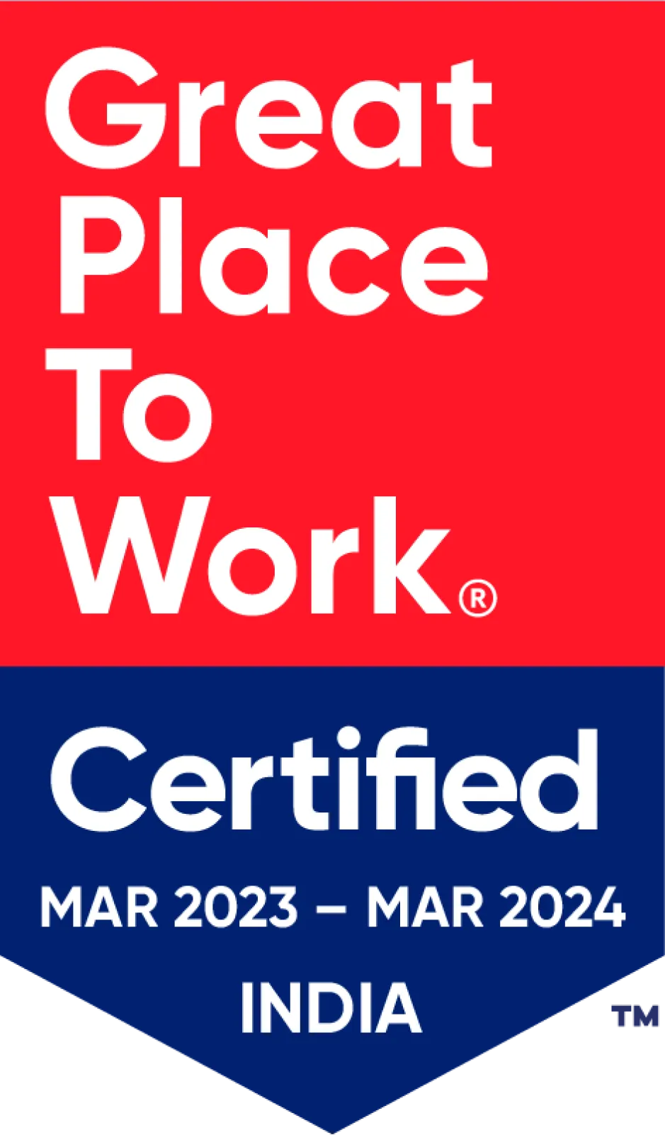 GPTW India Badge