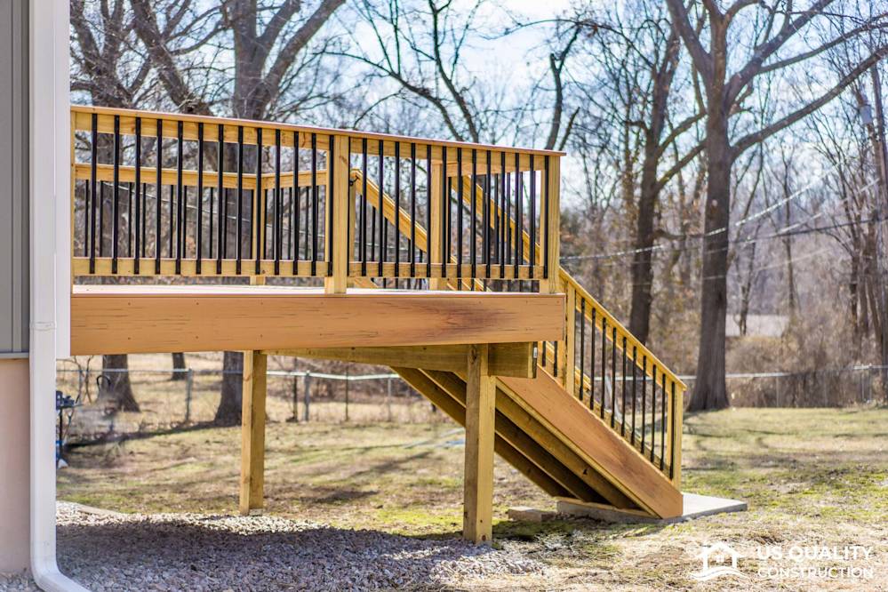 Siding, Concrete Patio & Composite Deck