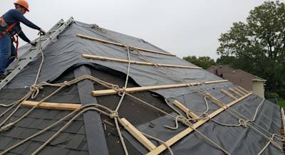 How to Tarp a Roof: Step-by-Step Guide