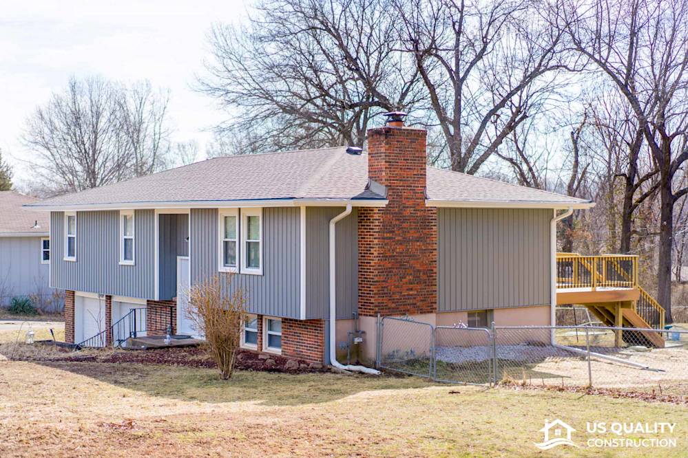Siding, Concrete Patio & Composite Deck