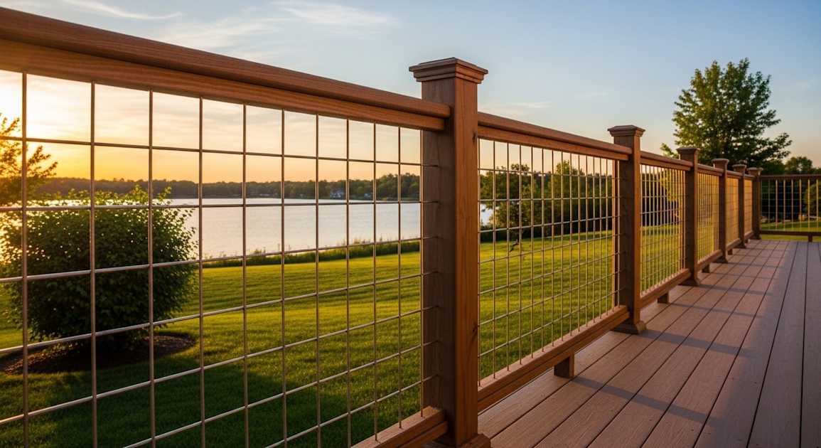 Hog Wire Deck Railing: Enhance Your Outdoor Space Today