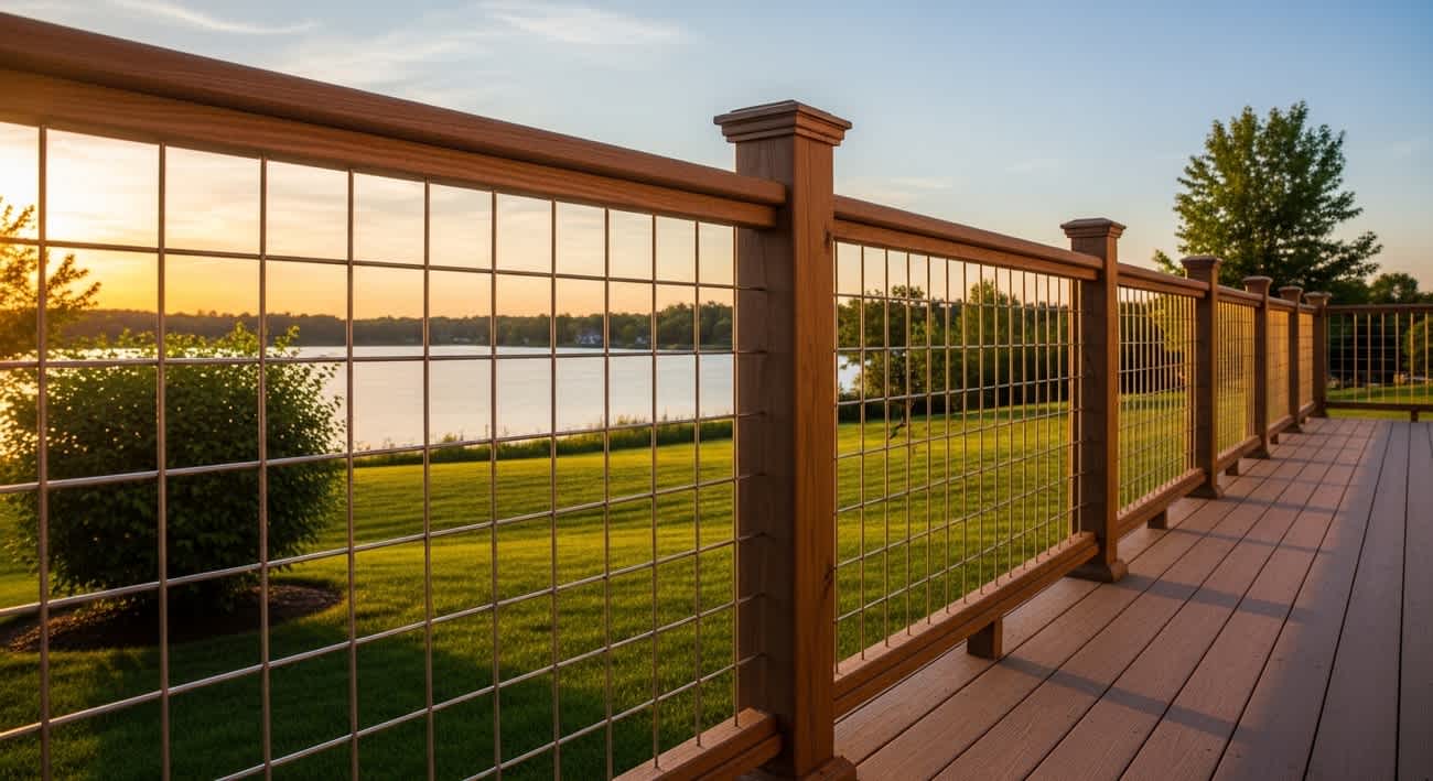 Hog Wire Deck Railing: Enhance Your Outdoor Space Today