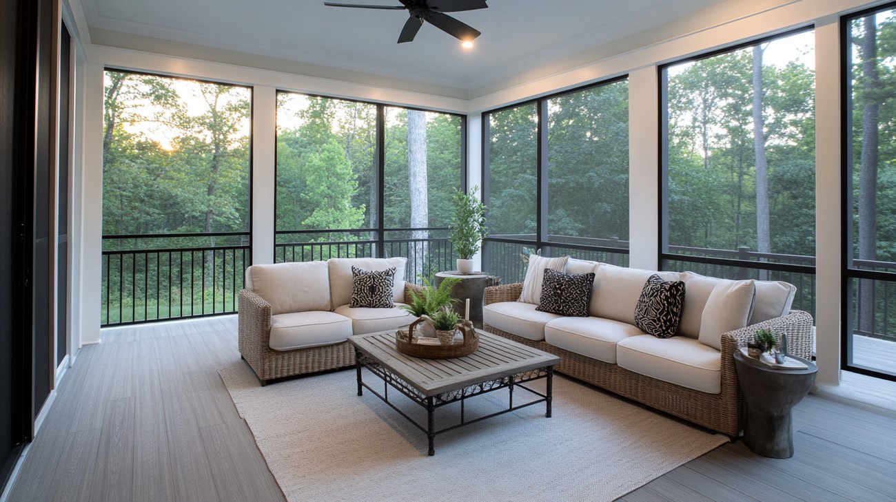 screened in porch photo