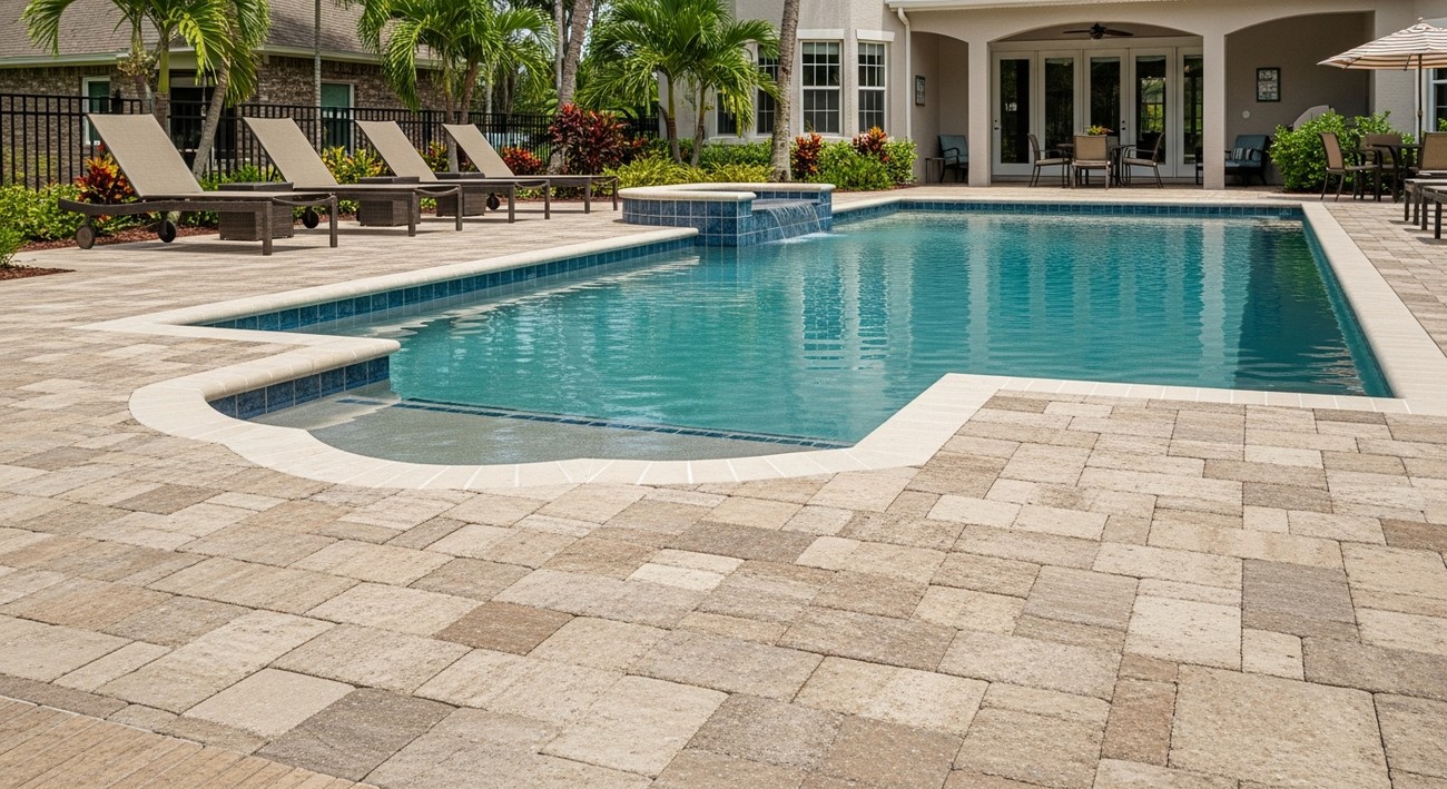 pool deck pavers​ near you
