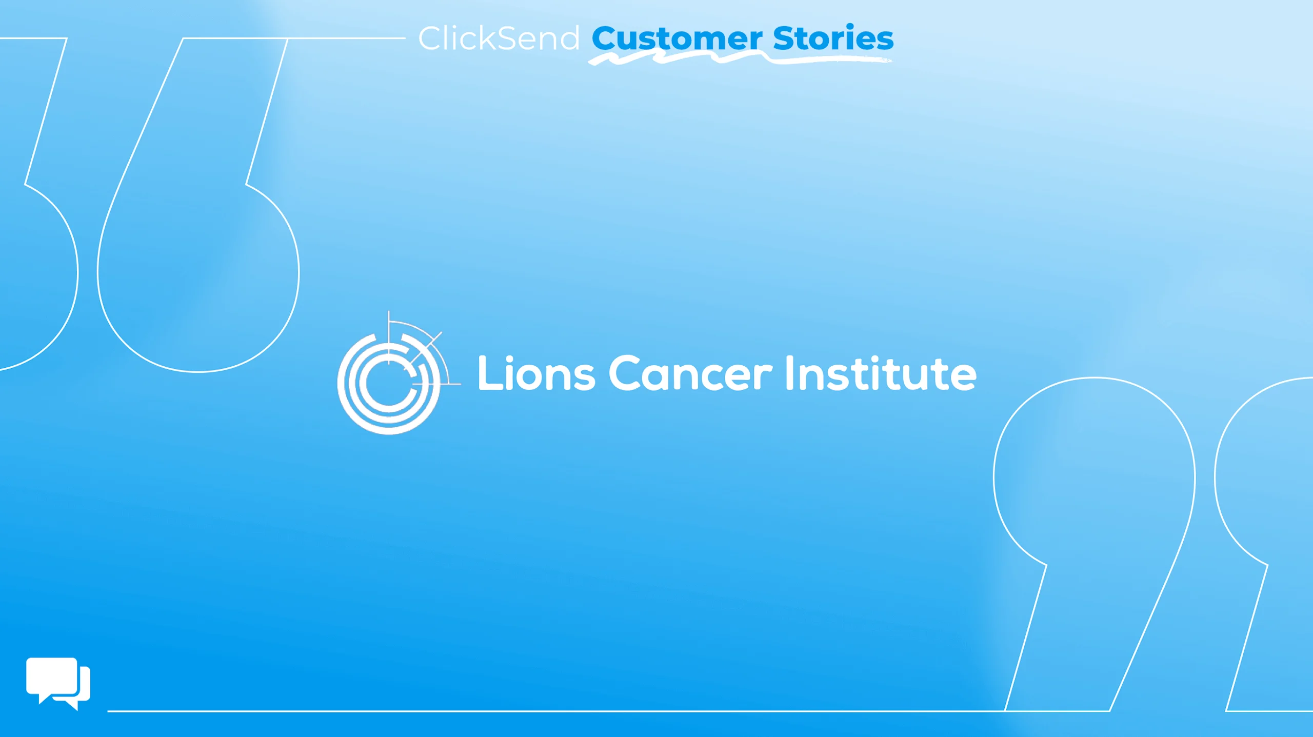 How the Lions Cancer Institute gather better cancer data with SMS