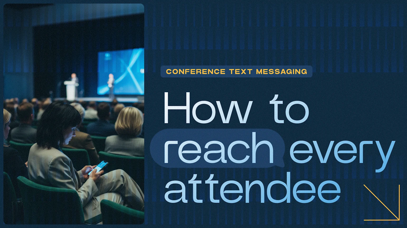 Conference text messaging Header