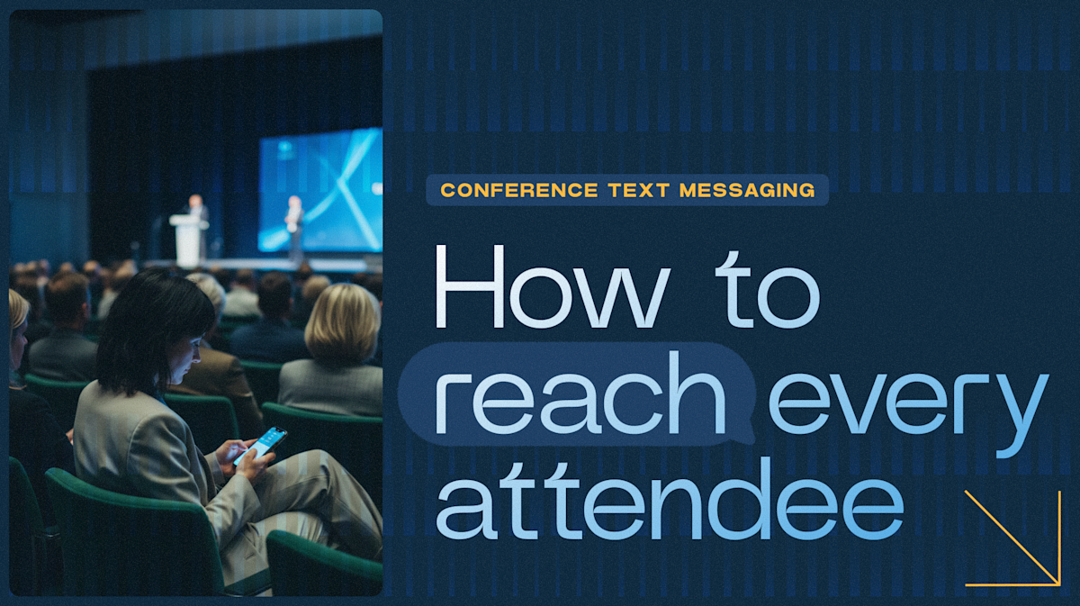 Distributor Conference Text Conference text messaging: Your guide for the event industry | ClickSend