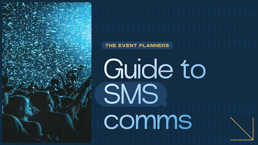 SMS for Event Planning hero image