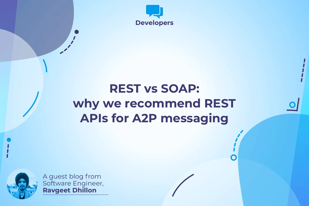 REST vs SOAP API Header Image