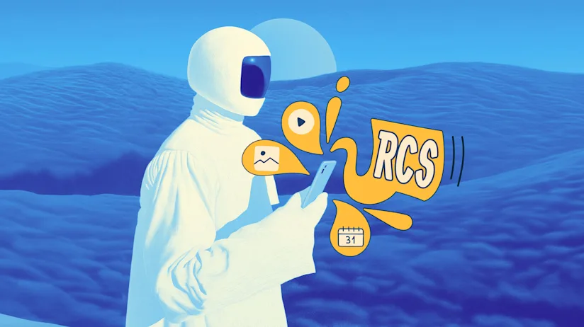 What is RCS Rich Messaging hero image