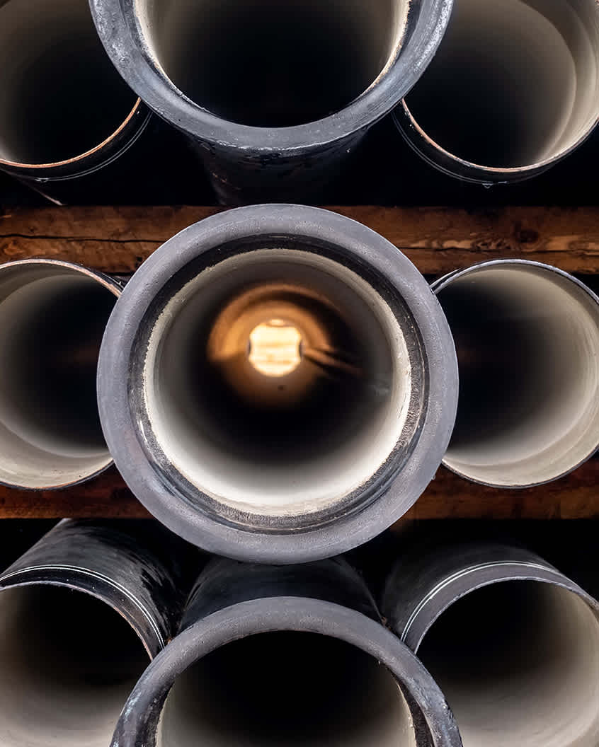 concrete lined pipe