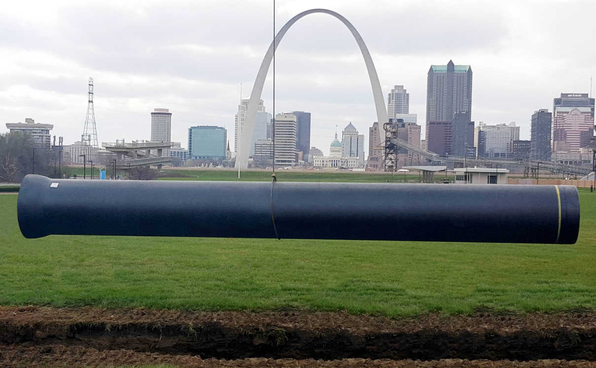 St Louis Ductile iron pipe