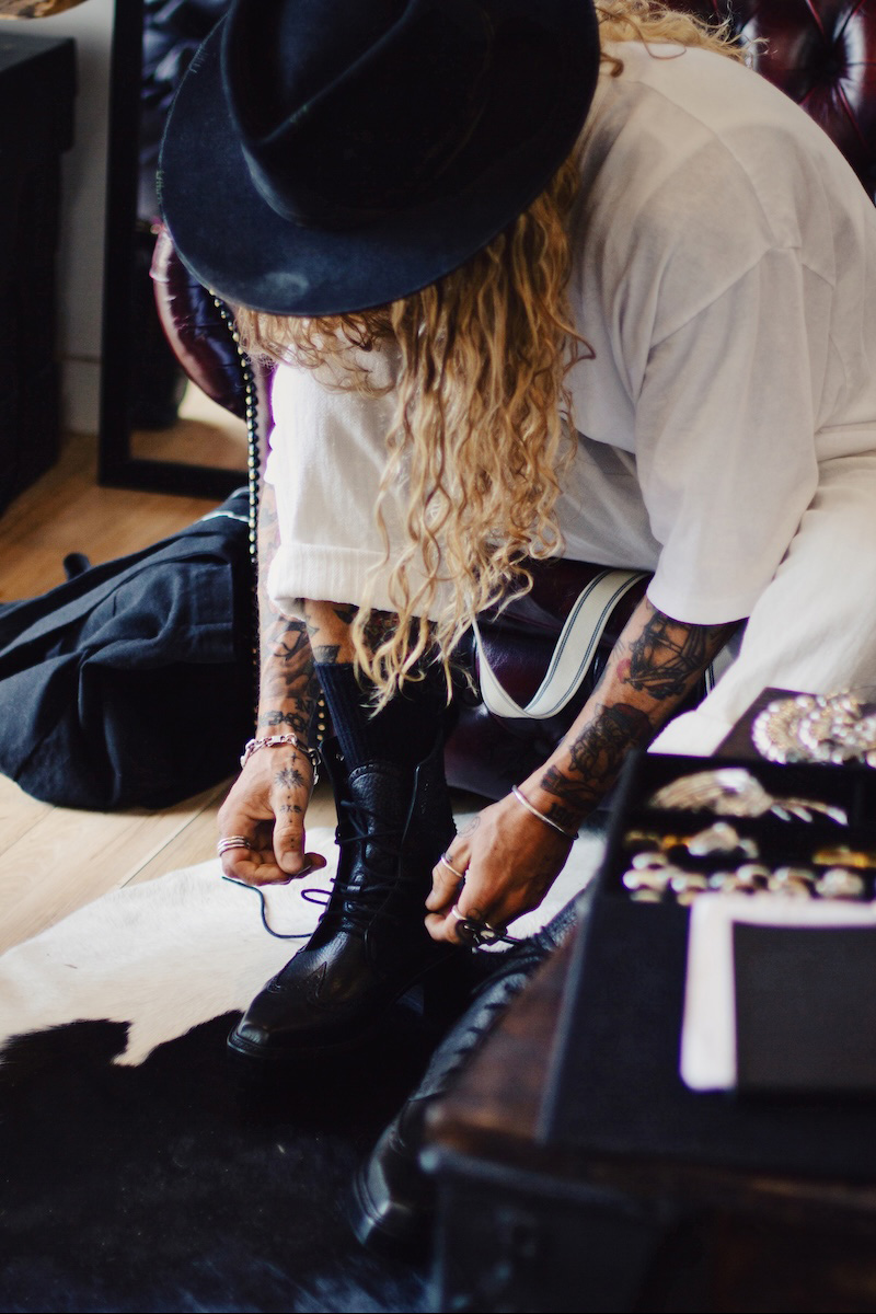 Danny customer photo - fitting