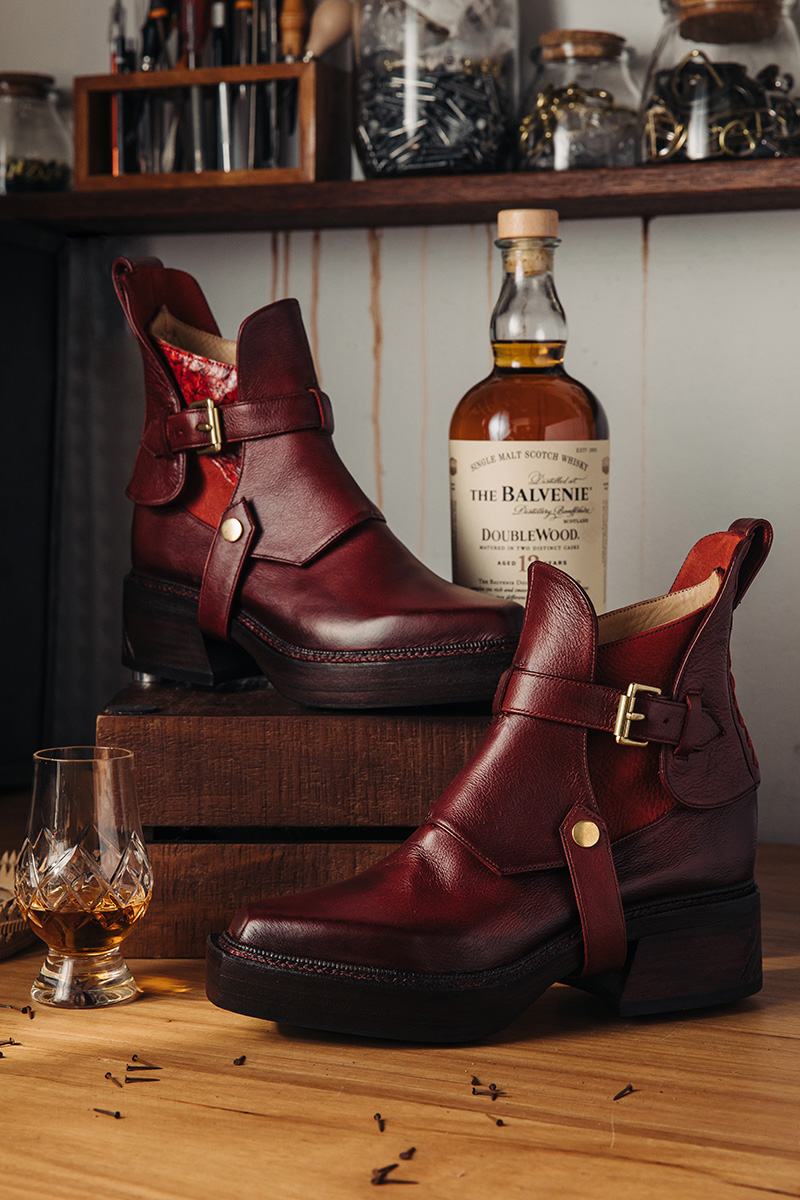 The Balvenie Boots for women - whisky and shoes