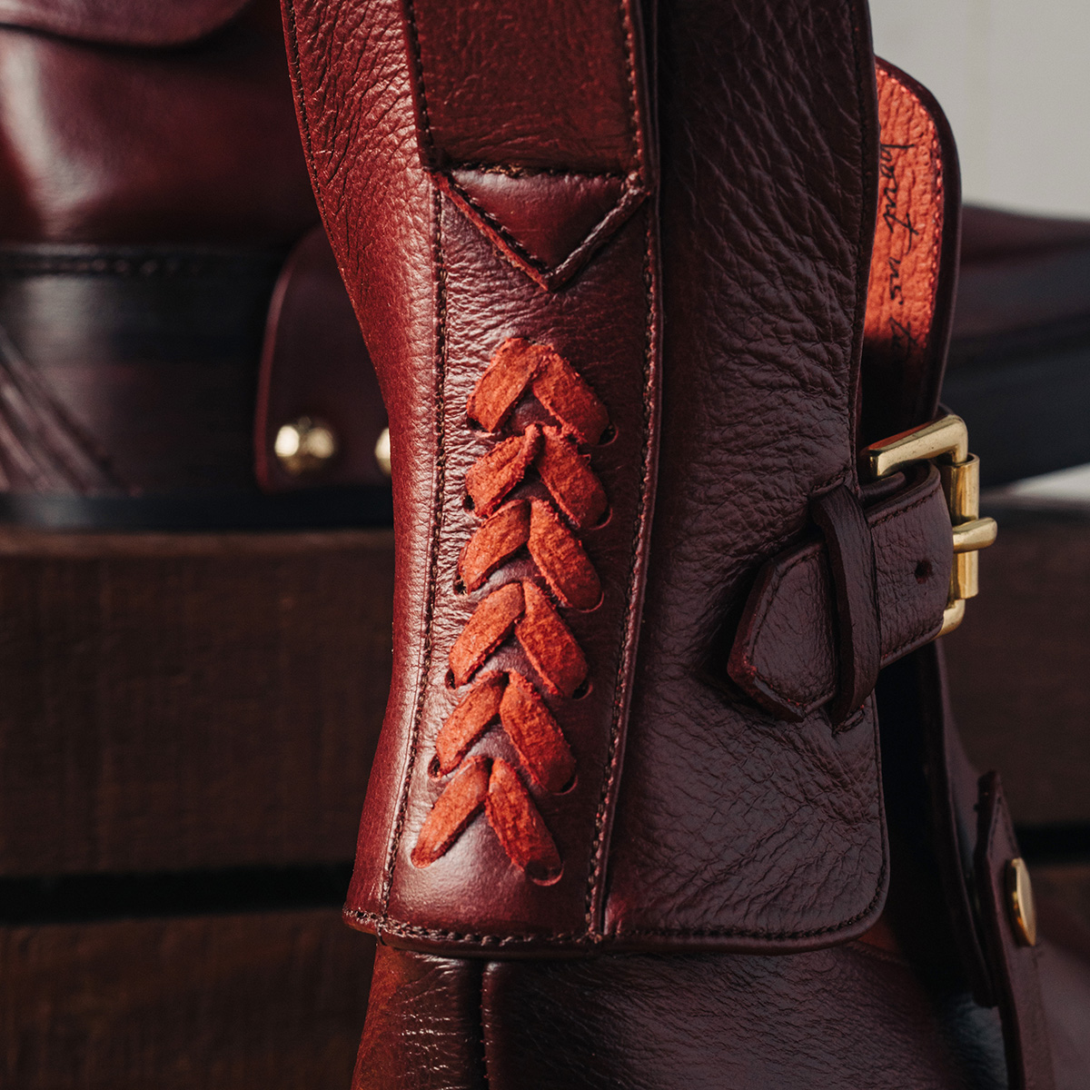 The Balvenie Boot - highlights - AS signature back details