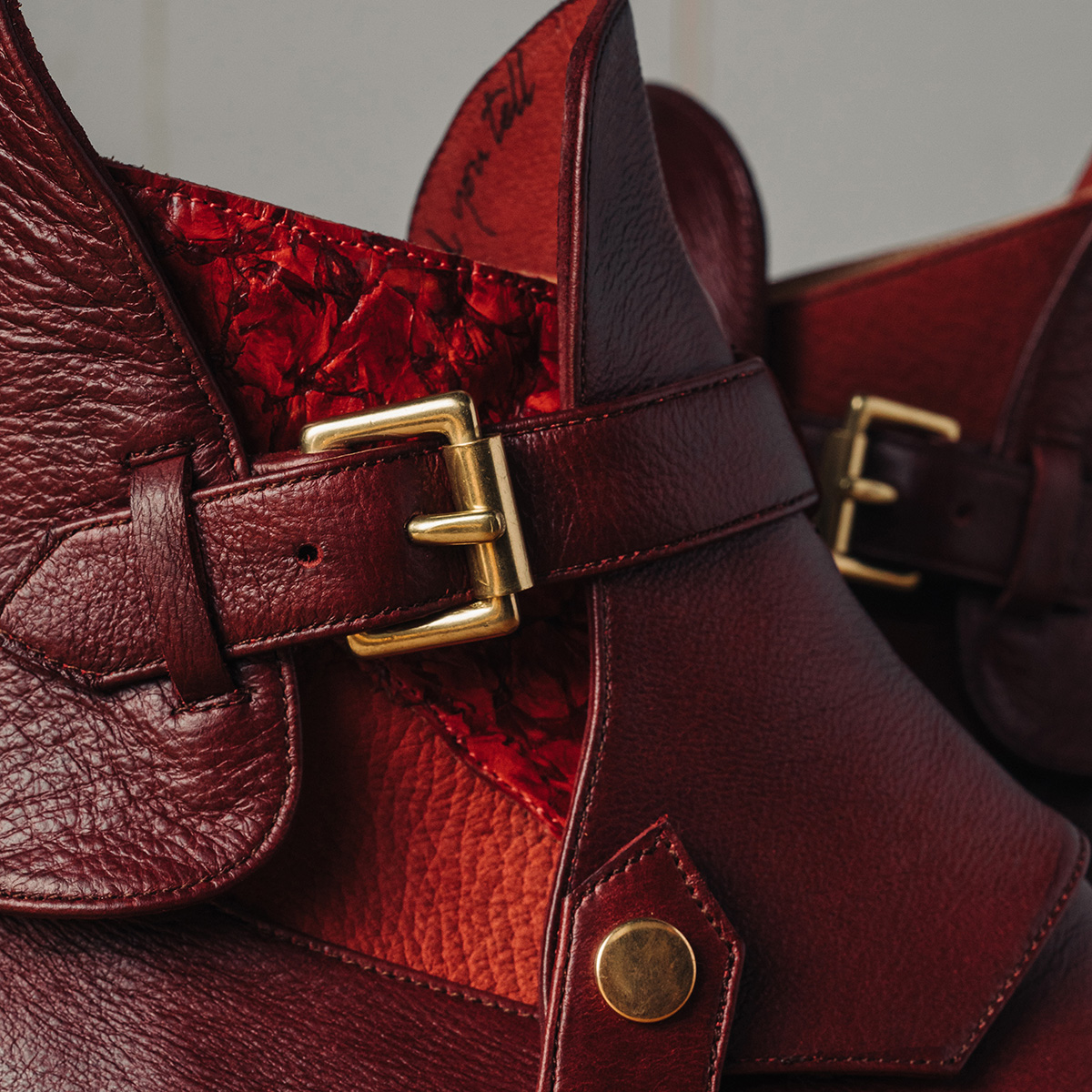 The Balvenie Boot - highlights - Canadian fish leather