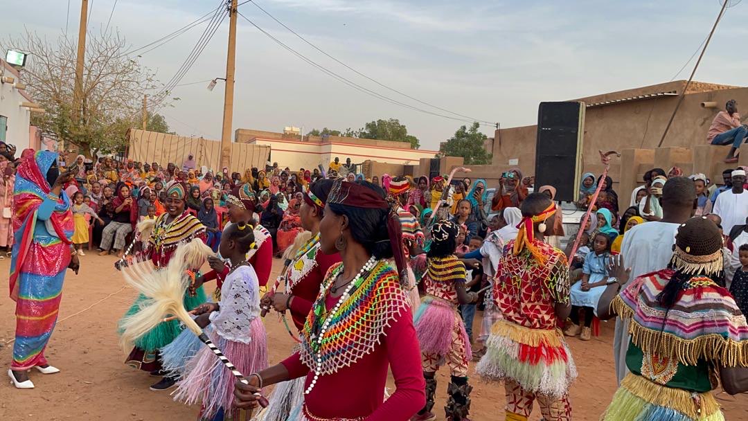 Scene from a friend’s wedding celebration in al-Thawra, Omdurman, 2022. Photo: Kuna.
