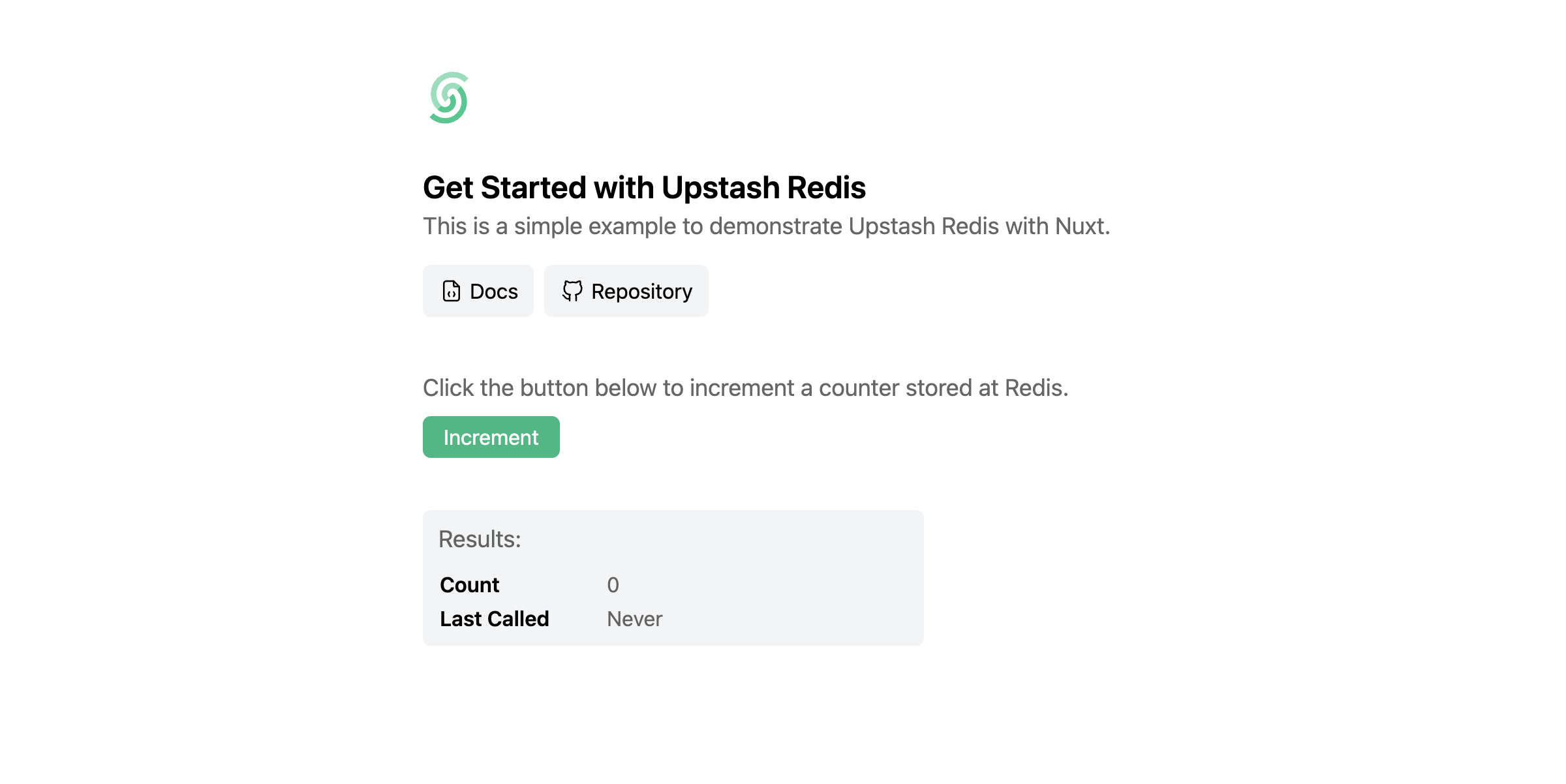 Get Started with Upstash Redis & Nuxt