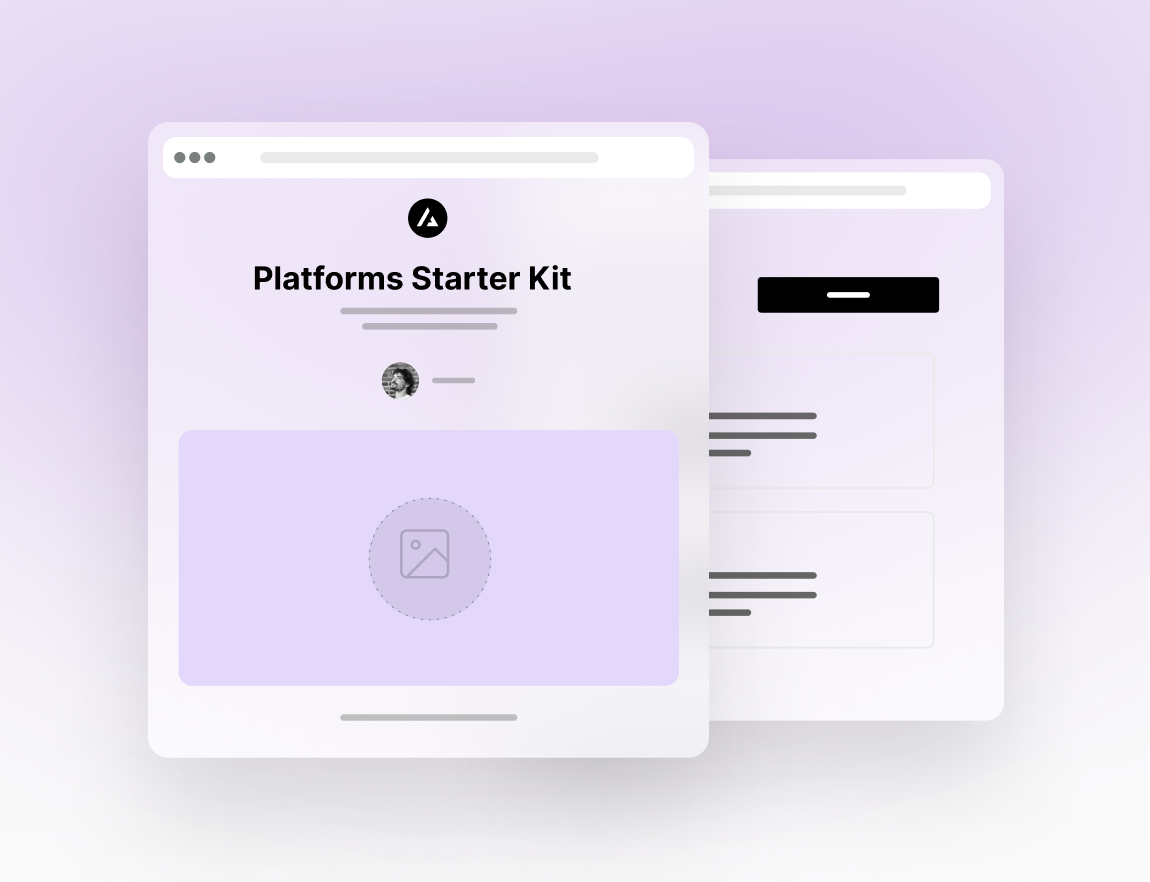 Demo of Platforms Starter Kit