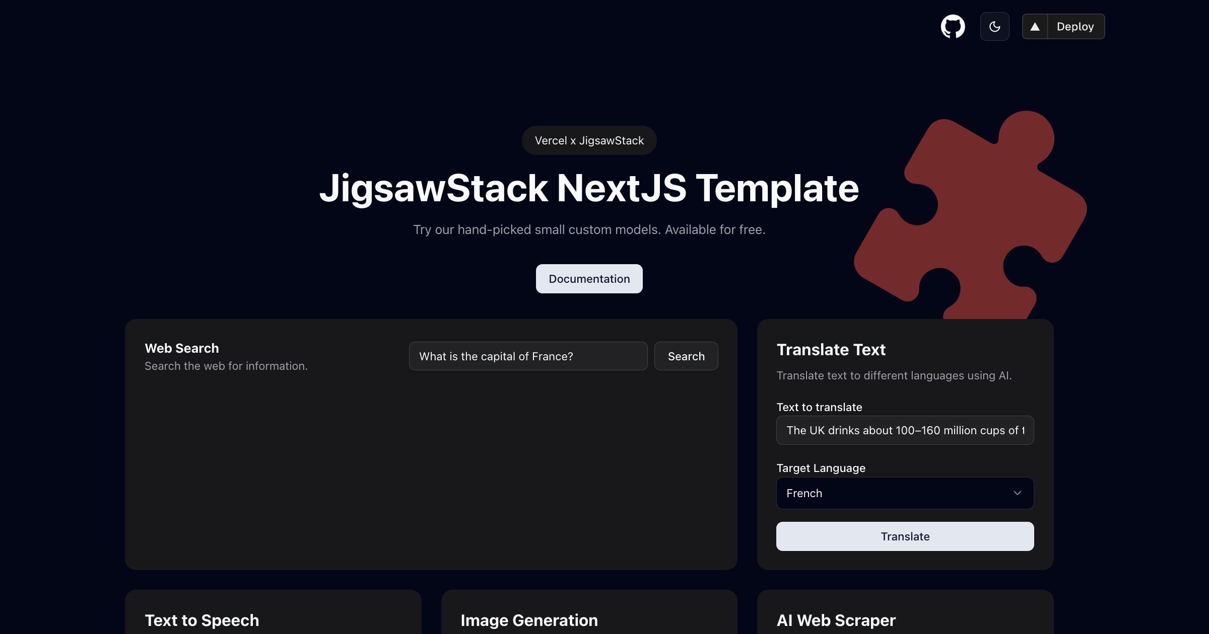 JigsawStack Starter
