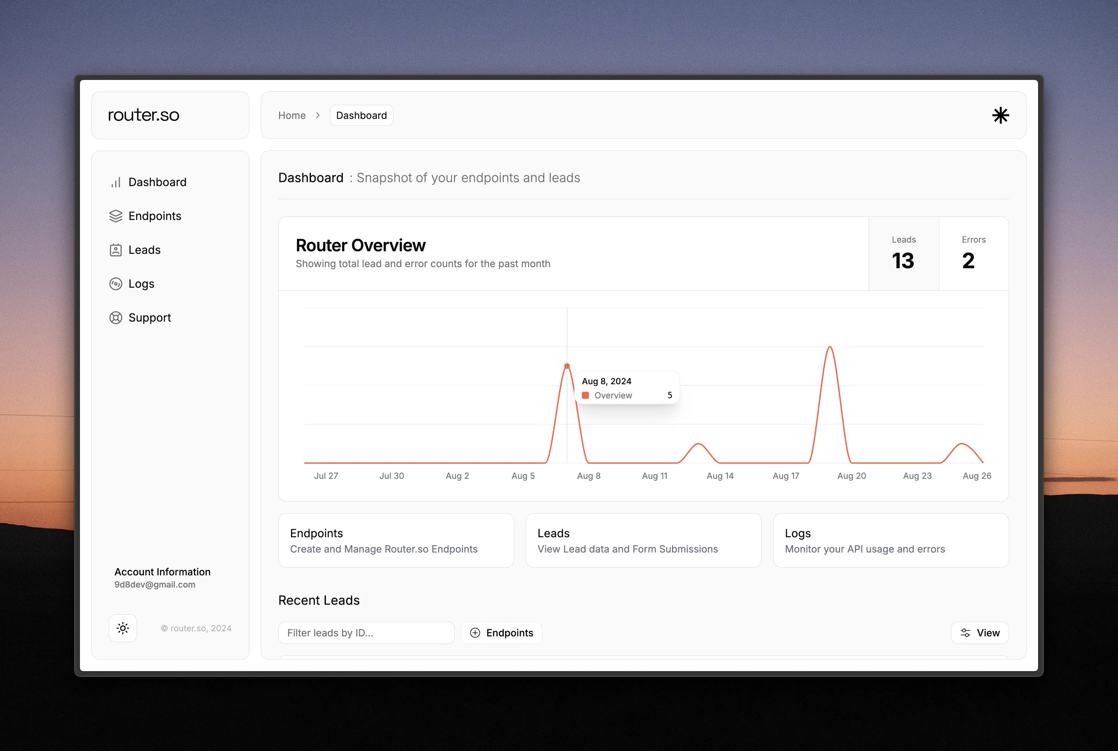 Router.so - Headless Forms and Lead Routing