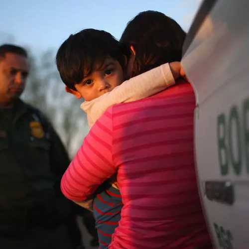 Families at Border