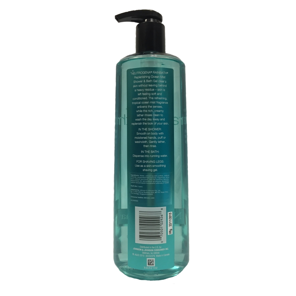 Neutrogena® Rainbath® Ocean Mist Shower & Bath Gel 16oz (473ml) image 2